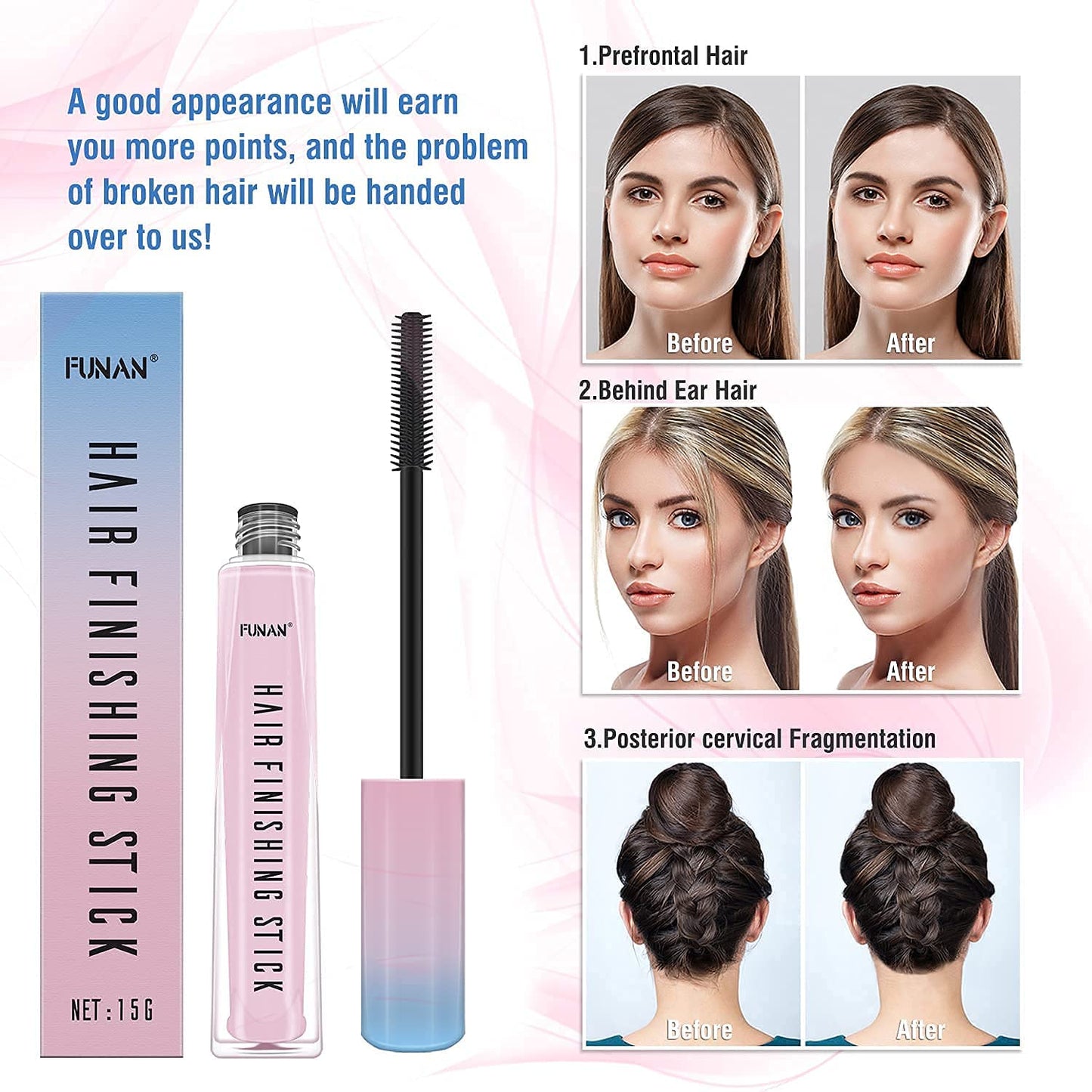 Hair finishing stick