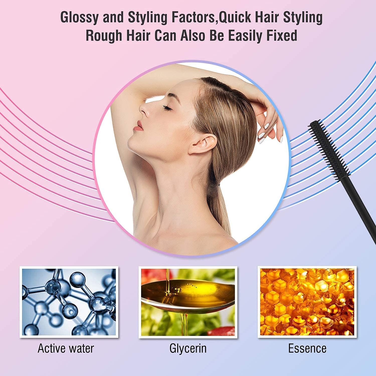 Hair finishing stick