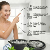 Premium Silicone Face Ice Bowl